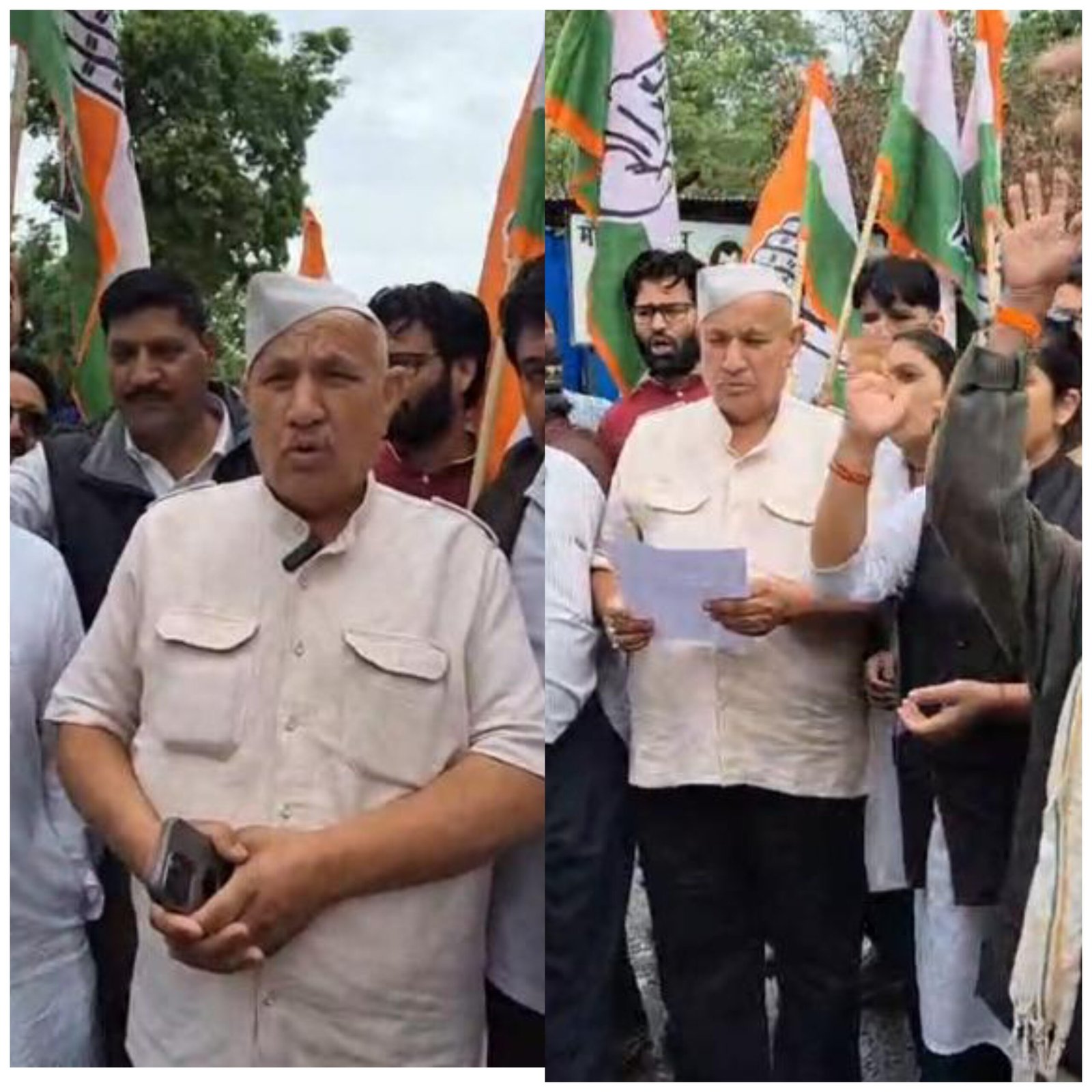 रामनगर में बारिश से तबाही: रणजीत सिंह रावत के नेतृत्व में तहसील घेराव, किसानों के लिए मुआवजे की मांग तेज