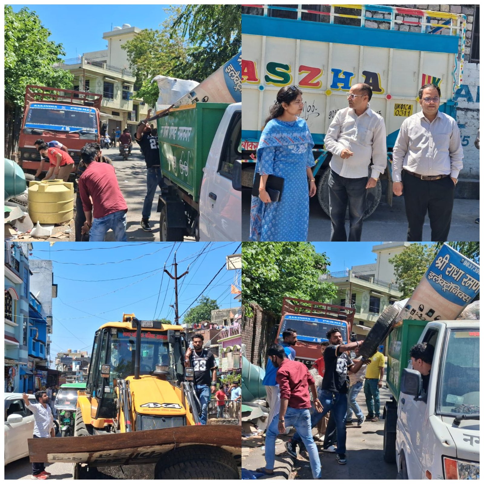 अतिक्रमण और अवैध पार्किंग पर सख्ती, प्रशासन की संयुक्त कार्रवाई