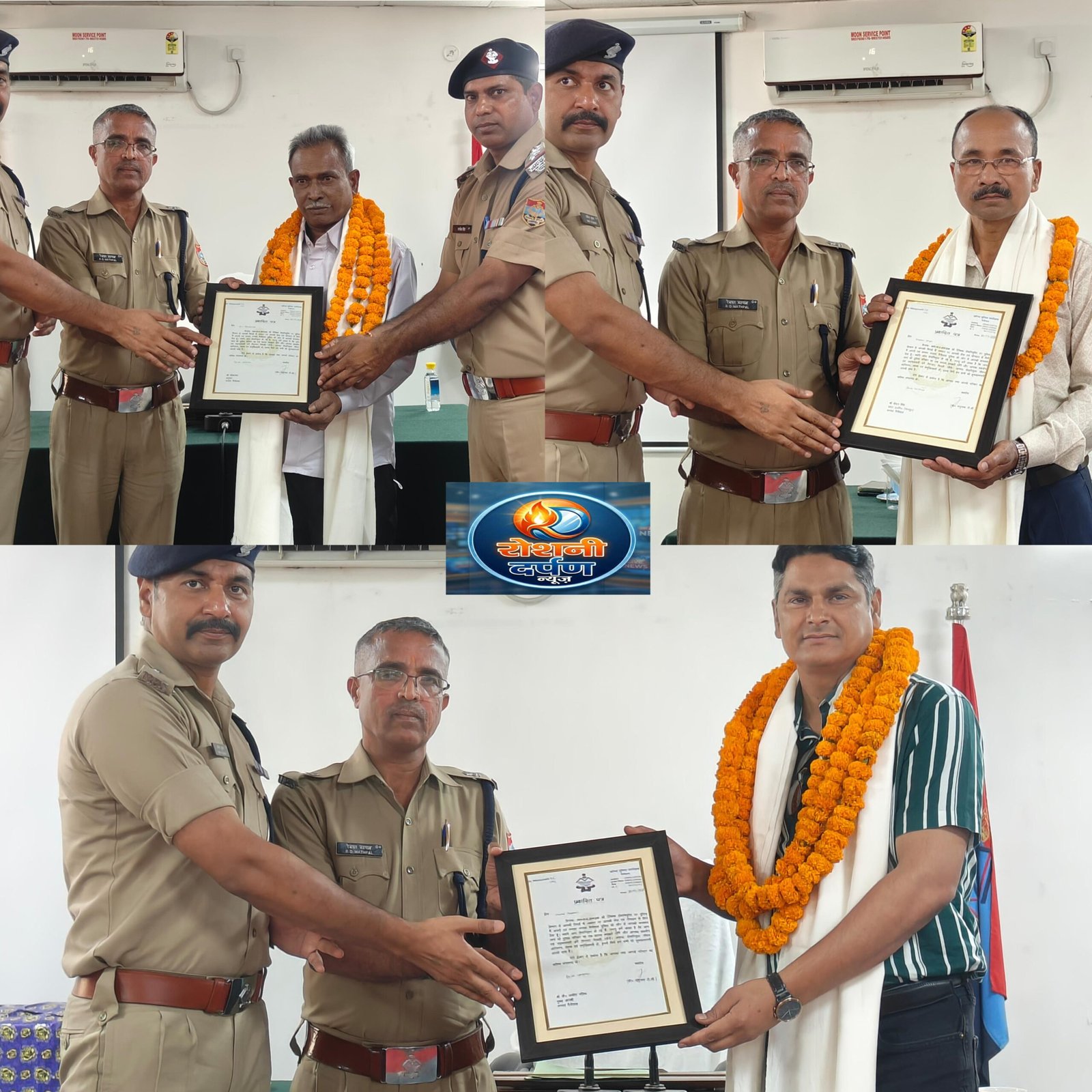 *सेवा के साल, सम्मान के पल: एसपी संचार रेवाधर मठपाल ने यादगार बनाई विदाई*  *अपने प्रेरणादाई वक्तव्य, प्रशस्ति पत्र व शॉल ओढ़ाकर किया सभी का सम्मान*