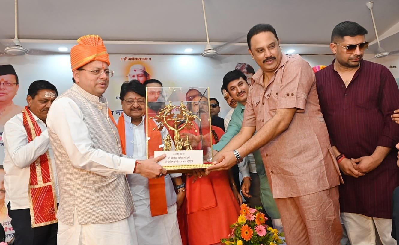 सनातन संस्कृति और सेवा भाव का केंद्र बनेगी आनंद धर्मशाला : मुख्यमंत्री