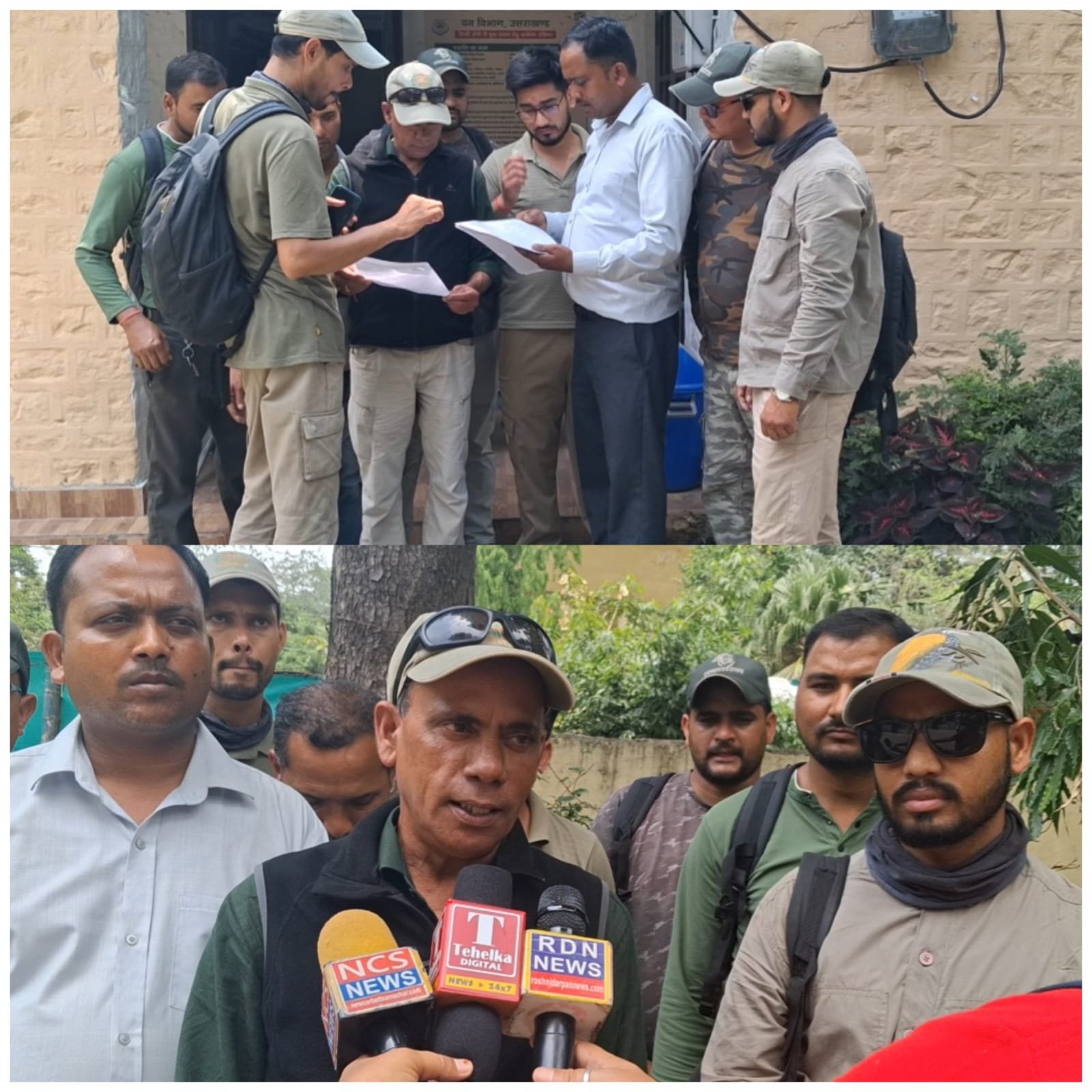 भण्डारपानी गेट पर सियासी दबाव का आरोप! नेचर गाइडों ने वन विभाग के खिलाफ खोला मोर्चा  #गाइडों का दावा—राजनैतिक दबाव में बदले गए नियम, स्थानीय युवाओं की रोजी-रोटी पर संकट