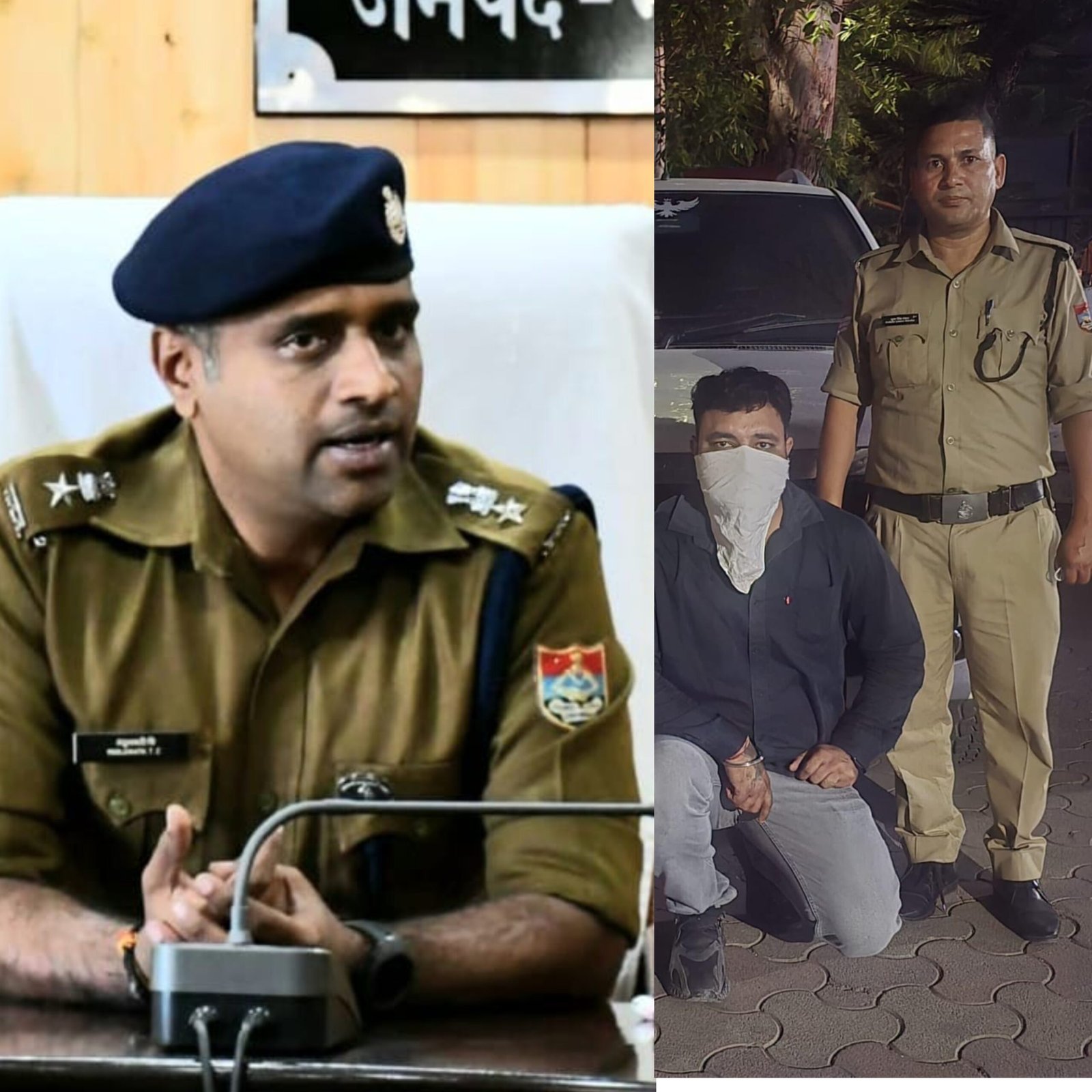 *🔥 पुलिस की वर्दी को चुनौती दोगे… तो कानून तुम्हारी अकड़ तोड़ देगा*  *👊 SSP मंजूनाथ टीसी की सख्ती के आगे नहीं चली धमकी, सरकारी काम मे बाधा, आरोपी गिरफ्तार, कार सीज*