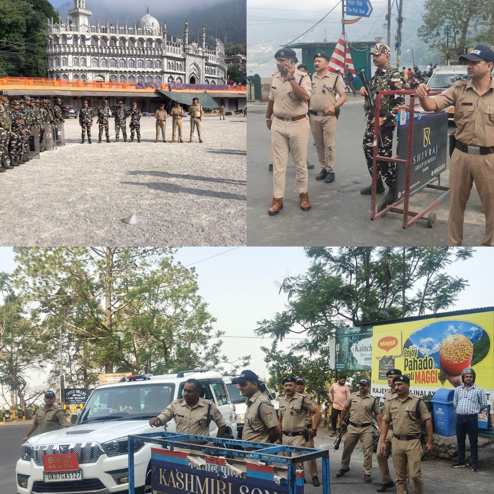 *बकरीद त्योहार को लेकर एसएसपी मंजूनाथ टी०सी० ने संभाला मोर्चा, नैनीताल जनपद की सुरक्षा व्यवस्था का लिया जायजा*