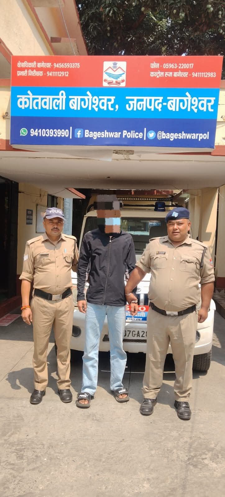 नशा मुक्त अभियान के तहत बड़ी कार्रवाई, हिस्ट्रीशीटर लक्की उर्फ ललित कठायत गिरफ्तार