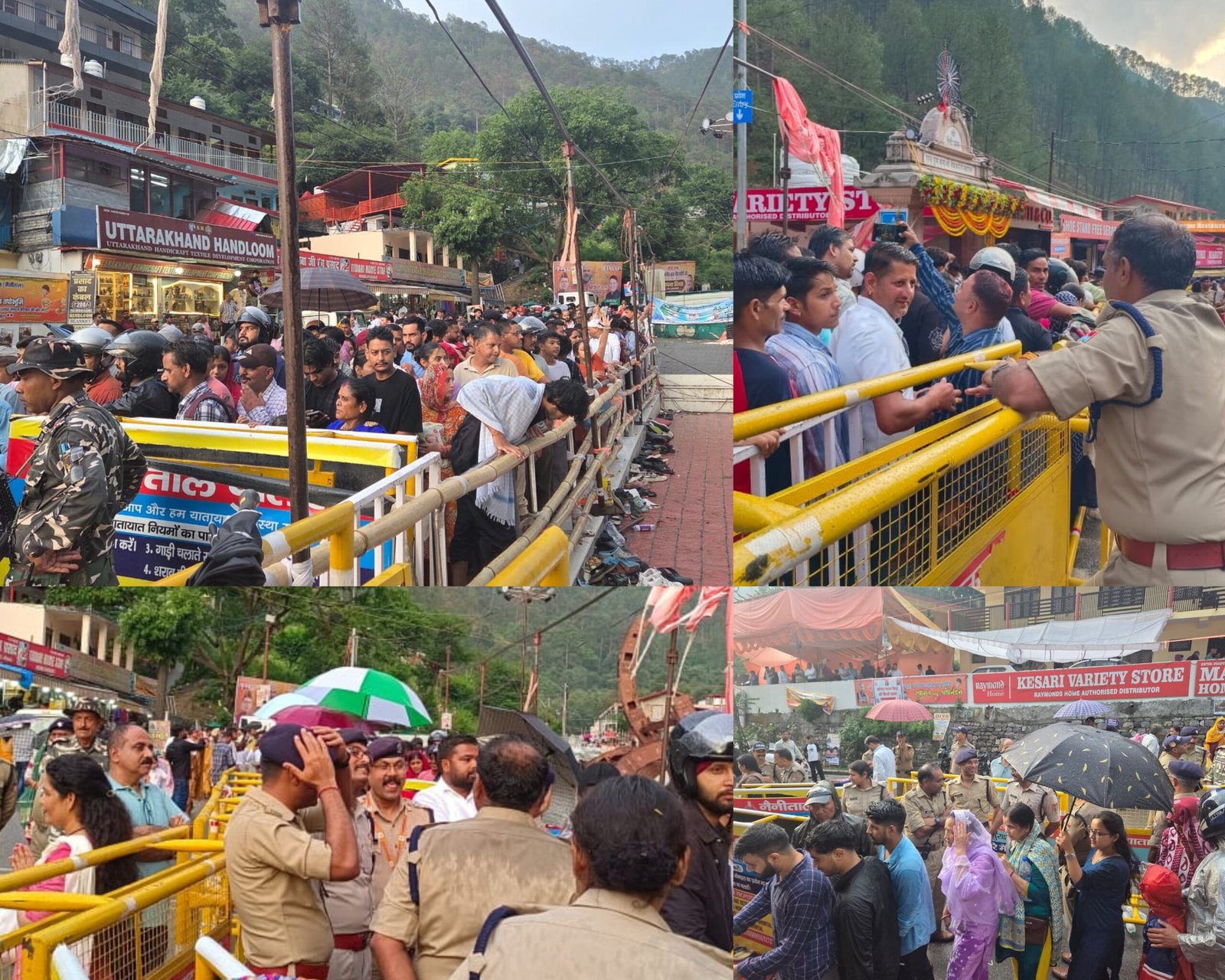 🙏🏼💐*बारिश, विशाल भीड़ और जबरदस्त उत्साह: एक लाख से अधिक श्रद्धालुओं ने किए नीम किरौली बाबा के दर्शन, रातभर सेवाभाव में जुटी रही नैनीताल पुलिस*  🎉*पूरी रात्रि उमड़ता रहा आस्था का सैलाब, पुलिस, प्रशासन, मंदिर समिति की व्यवस्था व स्थानीय जनता के सहयोग की जमकर सराहना*
