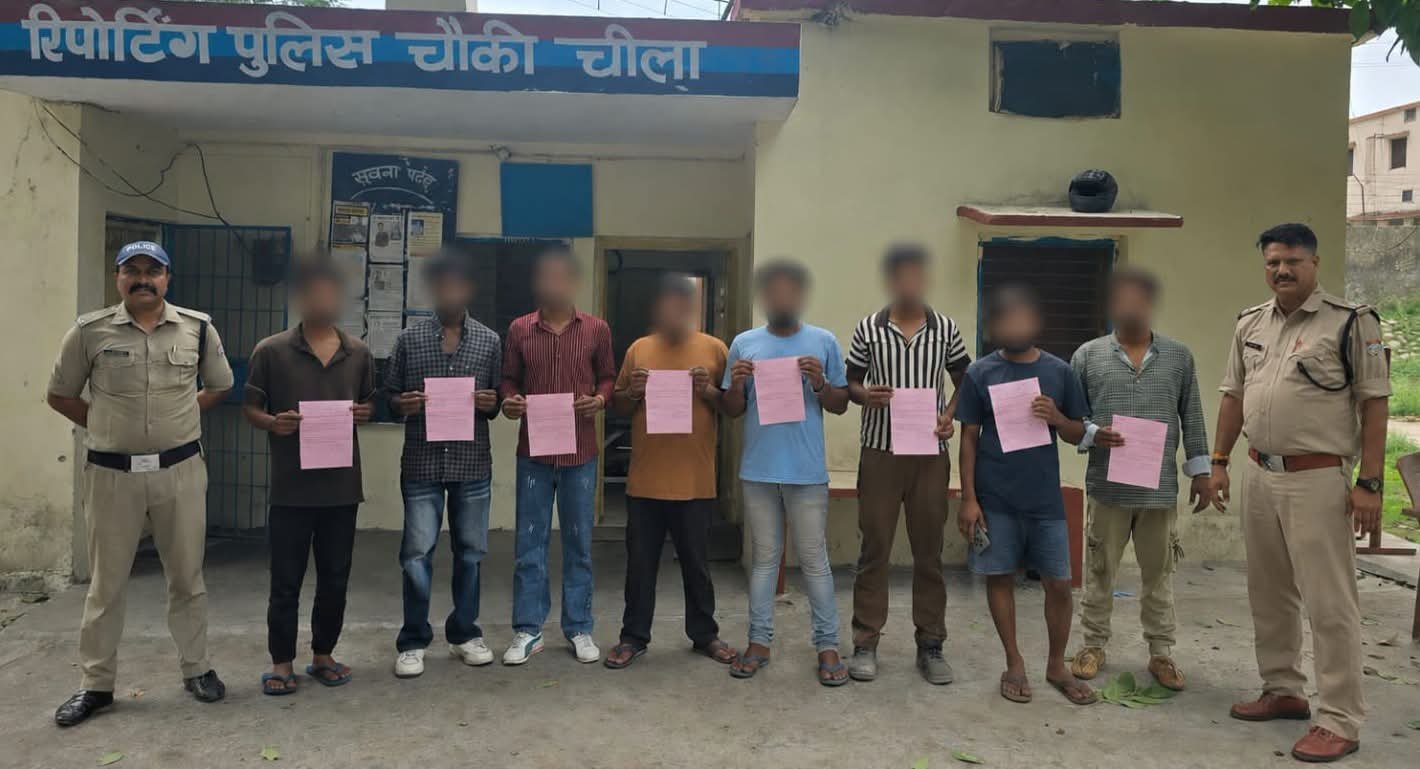 ऑपरेशन मर्यादा’ का सख्त असर, लक्ष्मणझूला पुलिस ने सार्वजनिक स्थानों पर हुड़दंग करने वाले 8 लोगों पर की कार्रवाई
