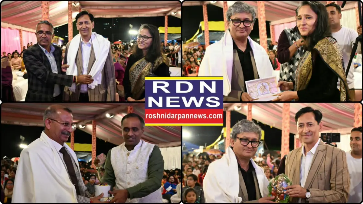 न्यायमूर्तियों और वरिष्ठ अधिकारियों की मौजूदगी में नैनीताल पुलिस लाइन में भव्य जन्माष्टमी समारोह