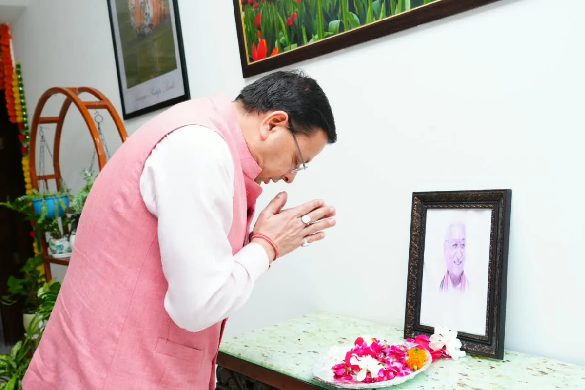 अशोक सिंघल की जन्म शताब्दी पर CM धामी ने किया नमन, बोले- सांस्कृतिक चेतना के प्रसार में योगदान सदैव स्मरणीय