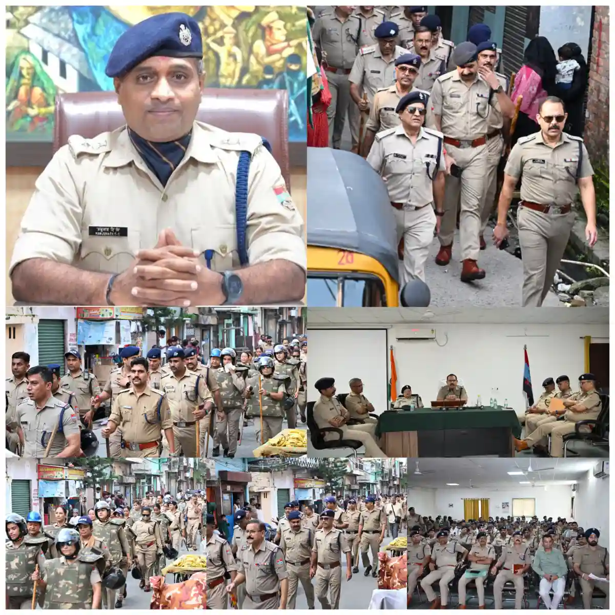 सुप्रीम कोर्ट की सुनवाई से पहले बनभूलपुरा में सुरक्षा चाक-चौबंद, पुलिस ने निकाला फ्लैग मार्च; उपद्रवियों पर सख्त कार्रवाई का संदेश
