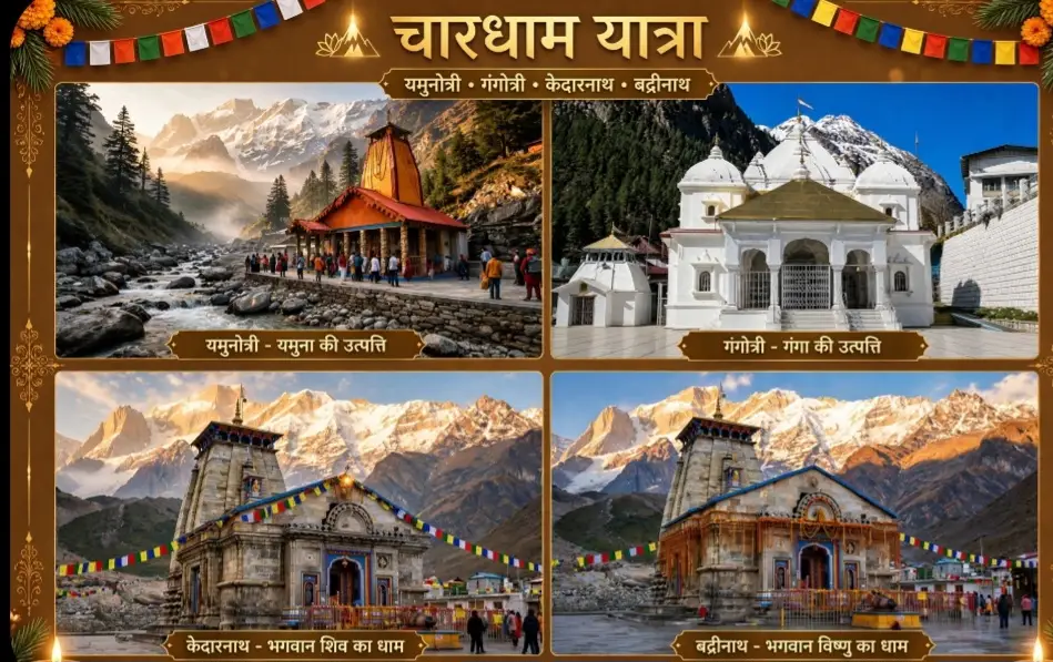 चारधाम यात्रा में नया रिकॉर्ड, 53 लाख से अधिक श्रद्धालुओं ने किए दर्शन