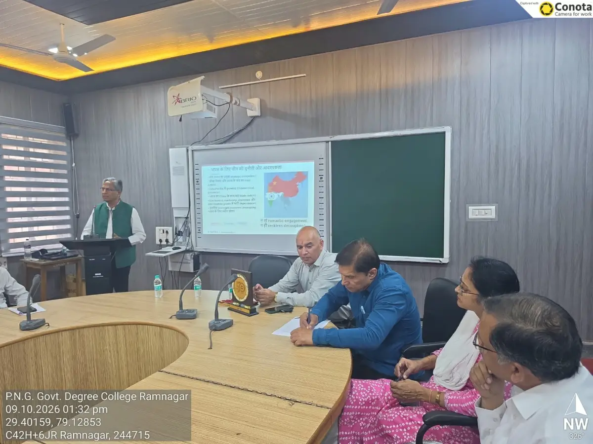 चीन-अमेरिका प्रतिद्वंद्विता के बीच भारत की रणनीतिक स्वायत्तता अत्यंत महत्वपूर्ण : प्रो. स्वर्ण सिंह*