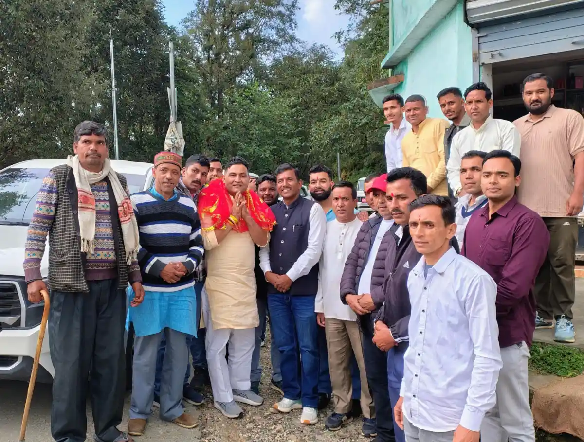 मंत्री राम सिंह कैड़ा ने 1.24 करोड़ की लागत से होने वाले सड़क सुधारीकरण कार्य का किया शिलान्यास