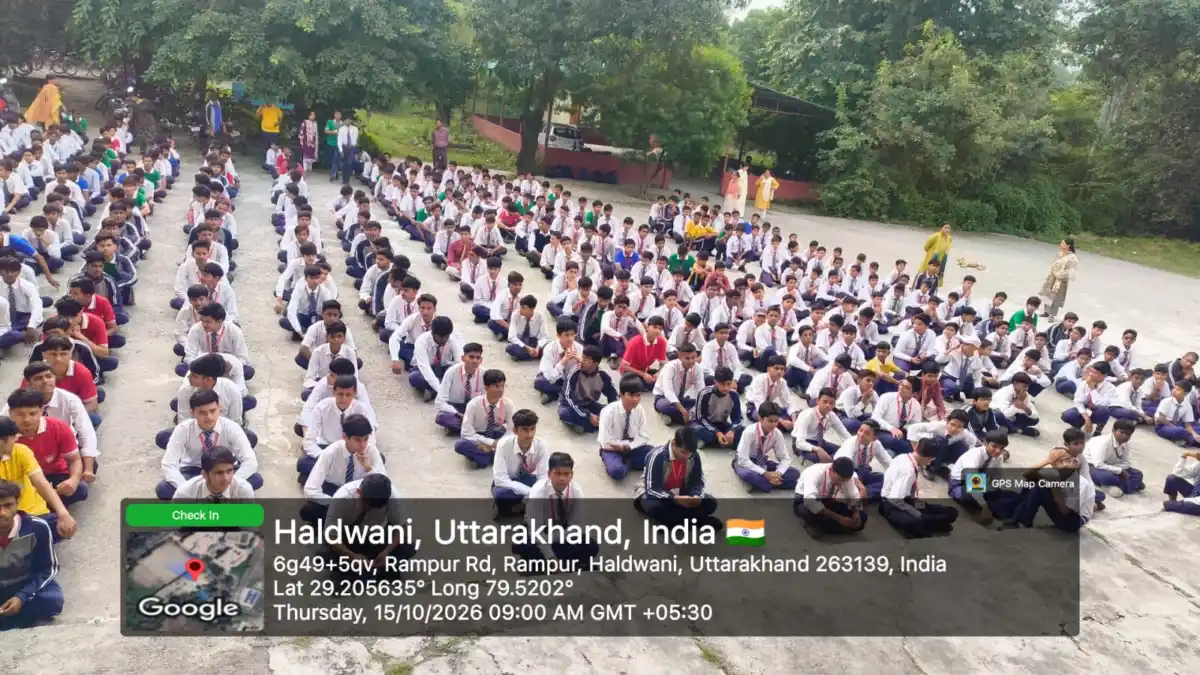 एच.एन. इंटर कॉलेज में स्वच्छता की पाठशाला, 300 विद्यार्थियों को किया जागरूक