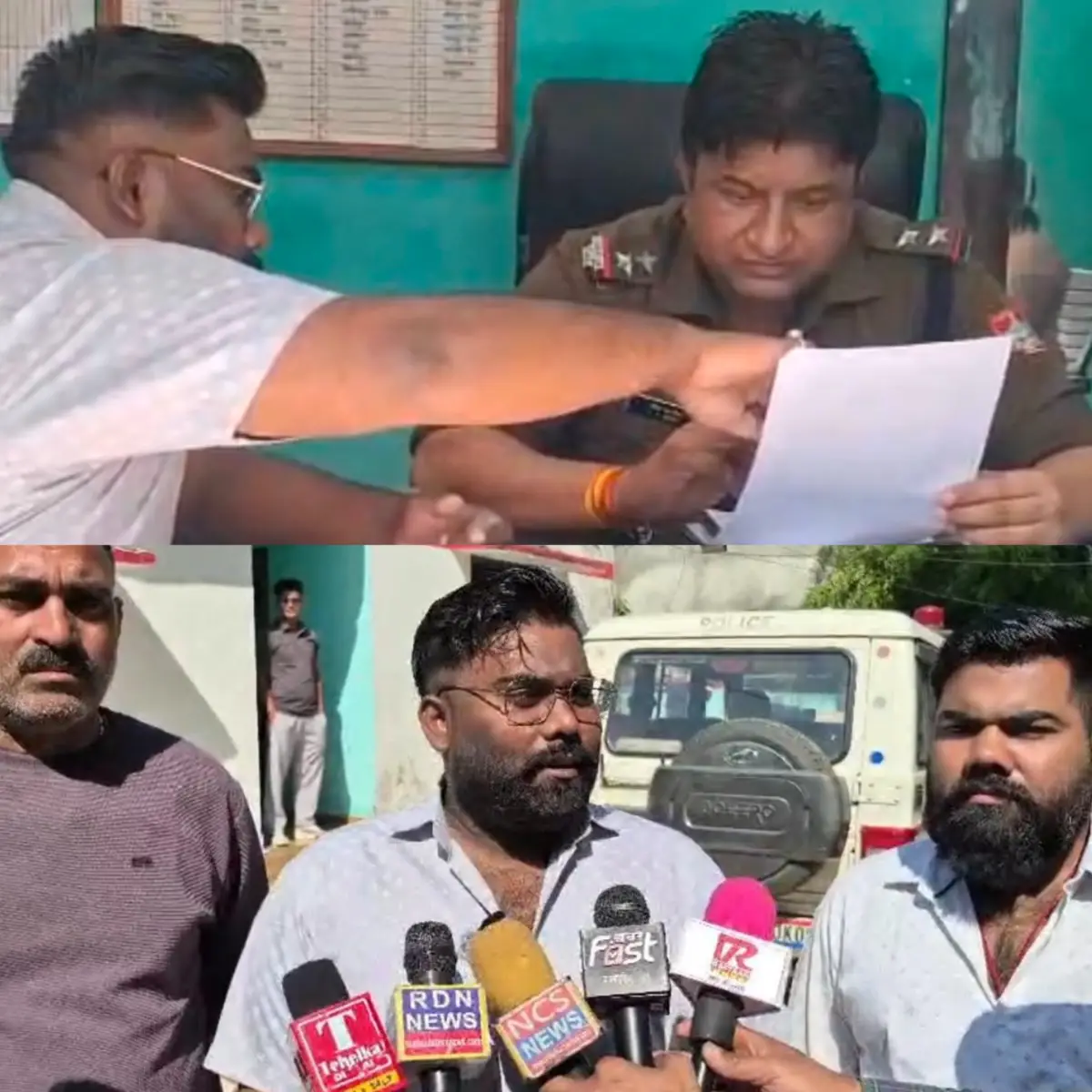सूरज चौधरी और विपिन चौधरी पर रंगदारी मांगने का आरोप, विकास यादव ने पुलिस चौकी पहुंचकर की शिकायत!